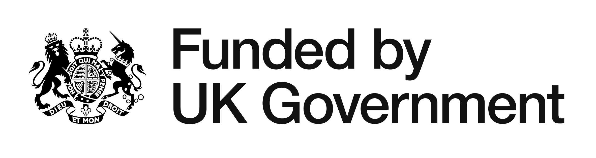 Logo: Funded by UK Government