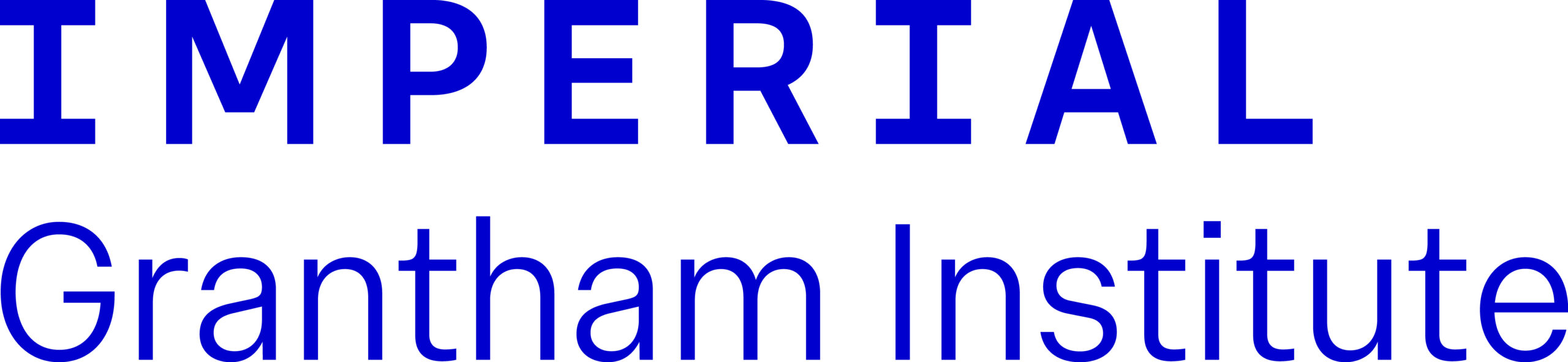 Imperial Grantham Institute logo