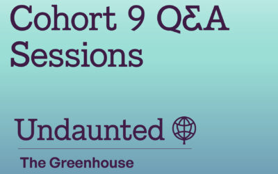 Greenhouse Cohort 9: Application Q&A