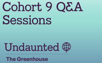 Greenhouse Cohort 9: Application Q&A