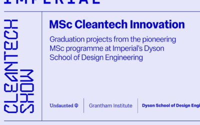 Imperial Cleantech Innovation MSc 2025 Show