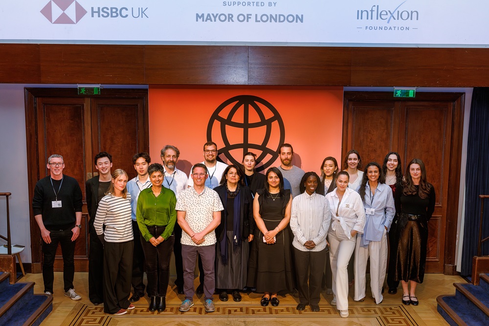 The Greenhouse Cohort 7 photographed at The Ri on their Demo Day