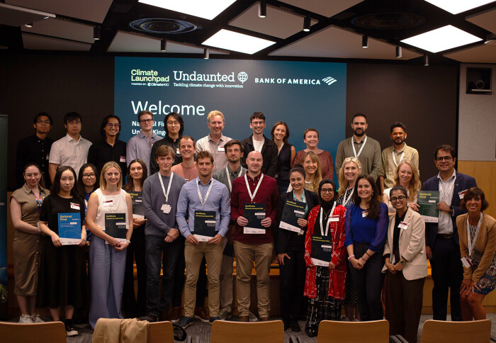 Climate Launchpad UK finalists, mentors, and judges