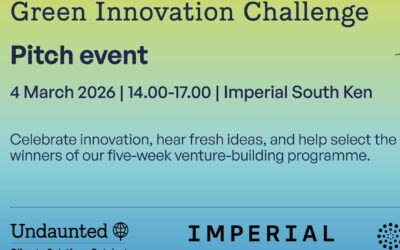 Green Innovation Challenge: Pitch Event