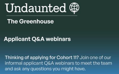 Greenhouse Cohort 11: Application Q&A